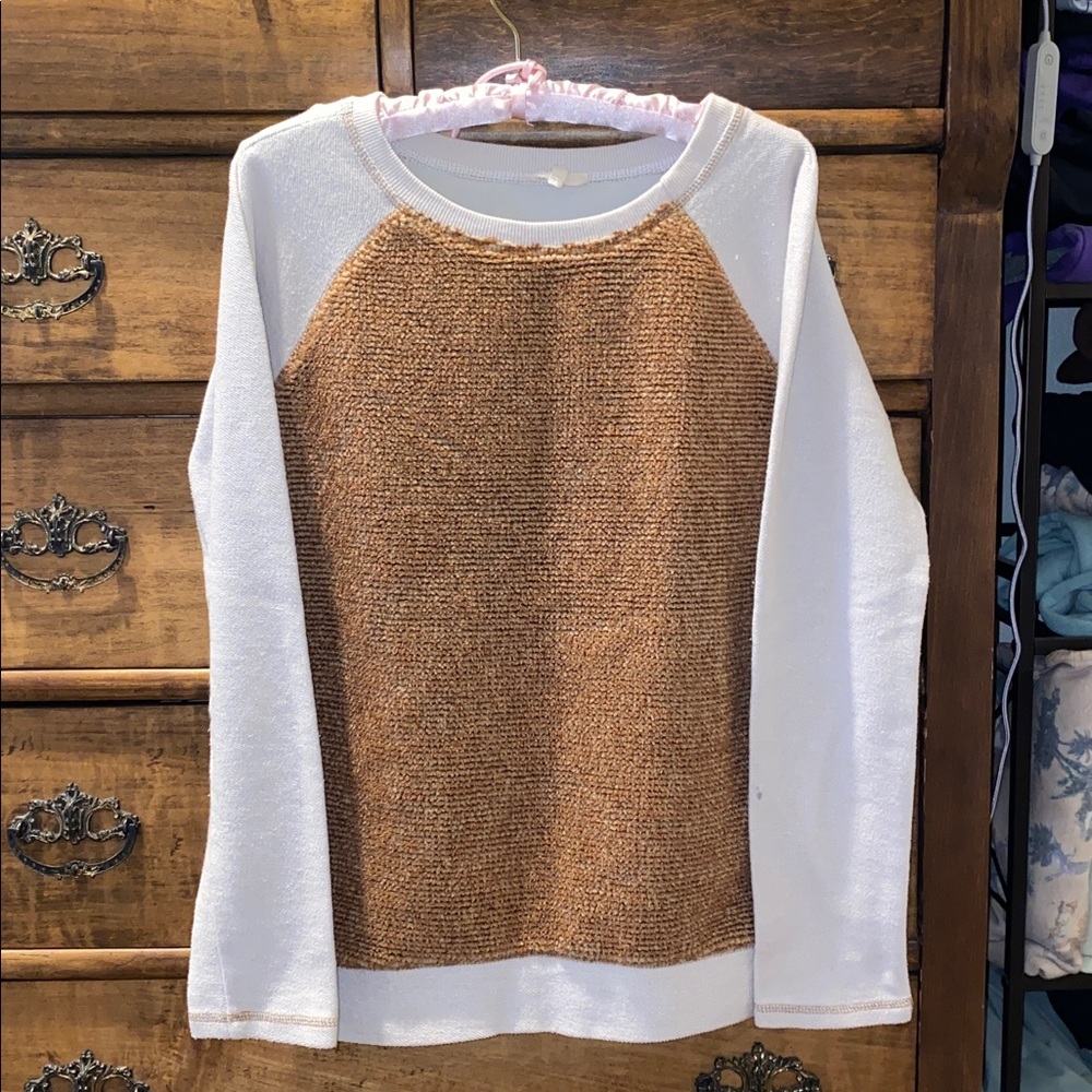 Light Brown Sweater Size Small